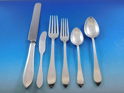 Faneuil by Tiffany & Co. Sterling Silver Flatware Set 8 Service 52 pcs Dinner - Image 1 of 4