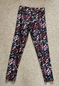 Matalan Girls Soulouxe Printed Activewear Leggings. 8-9 Years. Great Condition - Picture 1 of 5