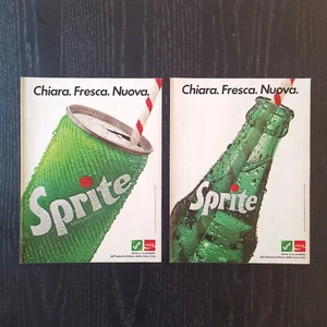 1981 Sprite - 2x Original AD Advertising Werbung Vintage - Bild 1 von 1