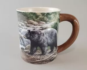 Wild Wings Sculpted Mug SHADOW OF THE FOREST 3D Bear by Rosemary Millette 2011 - Picture 1 of 8