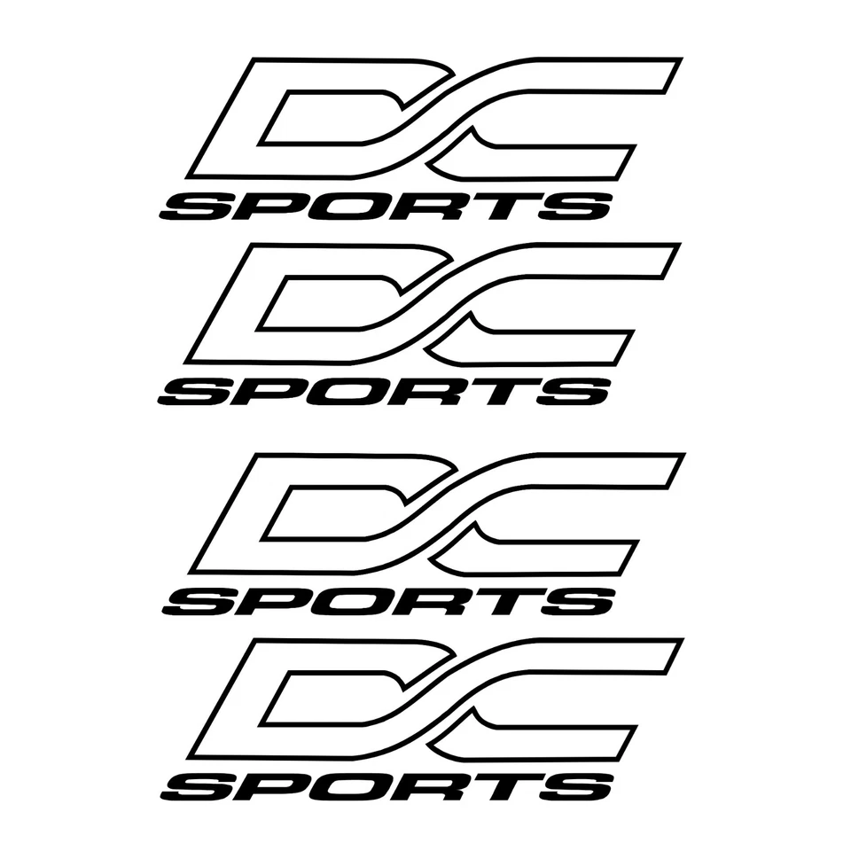 DC Sports Vinyl Decal Sticker Header Intake Suspension Honda Acura Racing JDM
