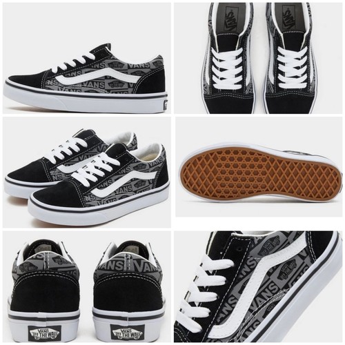 Vans Oldol Skool5wvn421 VN00 logoini ragazzi bambini rag n k UK