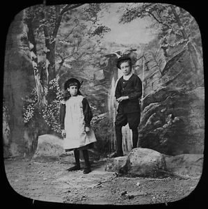 FOTO THE CAKE HOUSE Nº6 Magic Lantern Slide Hansel and Gretel Victorian Story - Imagen 1 de 3