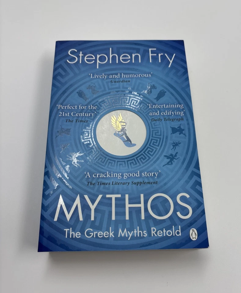 Mythos The Greek Myths Retold by Stephen Fry (2018, Paperback) - image 1 of 4