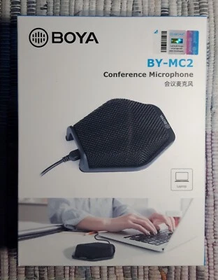 BOYA Microfono a condensatore per conferenze con cavo USB da 2 metri - Immagine 1 di 4