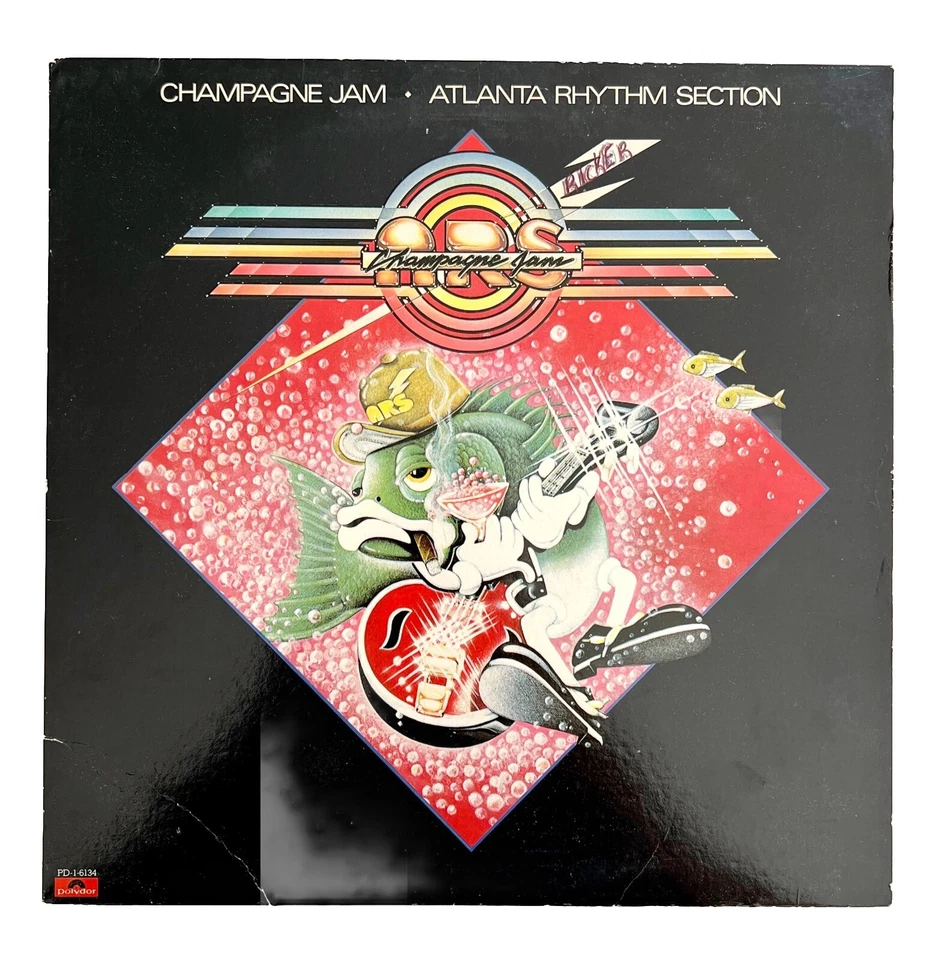 Atlanta Rhythm Section Champagne Jam 1978 Southern Rock Vinyl Record 33 12" VRF2 - Image 1 of 1