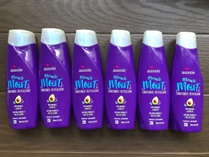 Aussie Miracle Moist Shampoo 12.1 Ounce With Avocado & Jojoba Oil / 6PACK - Picture 1 of 3