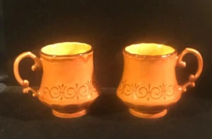 2er Set Metlox SAN FERNANDO Gold Tassen | Poppytrail | Vernon USA - Bild 1 von 7