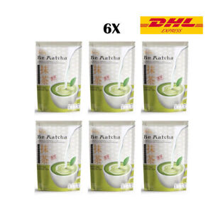 Be Easy Matcha Green Tea Instant Drink Control Hunger Diet Burn Fat 0% Sugar 6X
