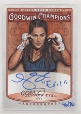 2019 Upper Deck Goodwin Champions Inscribed /76 Jessica Eye (Evil) #A-JE Auto