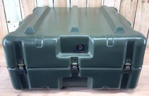 Pelican Hardigg Koffer 26"X27,5"X14,5" Militär Wasserdicht Footlocker Neu - Bild 1 von 20