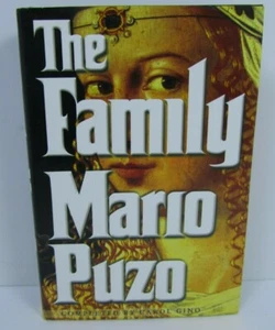 THE FAMILY Mario Puzo First Edition First Printing Circle Godfather  - Imagen 1 de 4