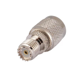Conector adaptador coaxial TNC macho a mini UHF miniUHF hembra centro RF - Imagen 1 de 3
