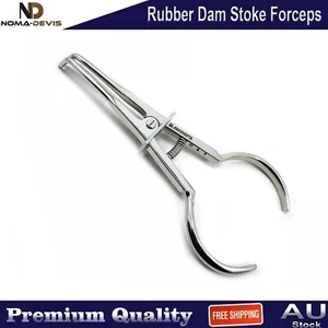 Orthodontic Rubber Dam Stoke Clamp Forceps Dental Restorative Instrument CE - Picture 1 of 4