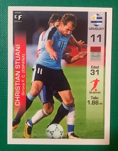 2018 EF Russia World Cup FIFA #029 CHRISTIAN STUANI Uruguay Soccer Team Sticker - Picture 1 of 2