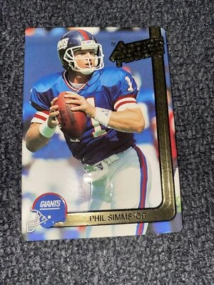 1991 Action Packed Football #188 Phil Simms New York Giants - Image 1 of 2