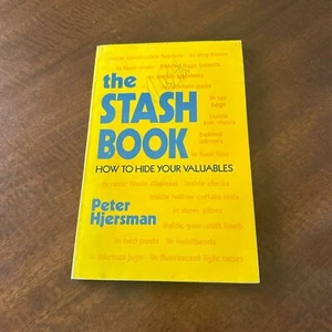 The Stash Book: How to Hide Your Valuables Vintage Book - Imagen 1 de 2