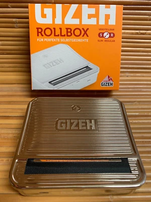 Gizeh Rollbox Zigarettenfertiger Wickler Zigarettendreher Neueste Generation  - Bild 1 von 2