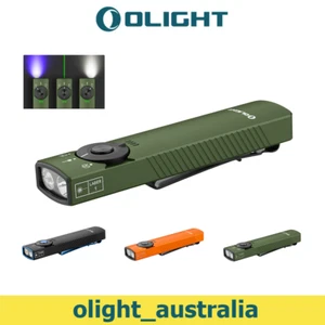Olight Arkfeld Pro 1300 Lumens Portable EDC Torch White LED & Green Laser & UV - Picture 1 of 26