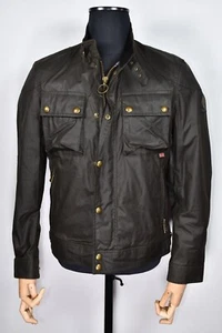 Belstaff Racemaster Waxed-Cotton Braun Jacke Herren Gr. 38 - Bild 1 von 17
