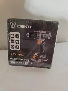 DEKO PRO trapano senza fili 20 V trapano elettrico - NUOVO DI ZECCA - Foto 1 di 2