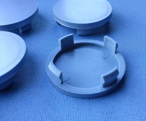 4x Nabenkappen Nabendeckel Felgendeckel 55mm  50,5mm  für Alufelgen silber 5501 - Picture 1 of 8