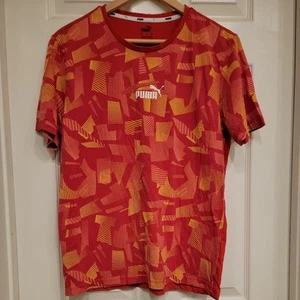 Red Puma Womens Shirt Size M - Picture 1 of 7