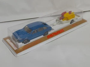VINTAGE MAJORETTE SIMCA 1308 GT & TWIN MOTORCYCLE TRAILER IN PACK £29.99 START - Picture 1 of 7