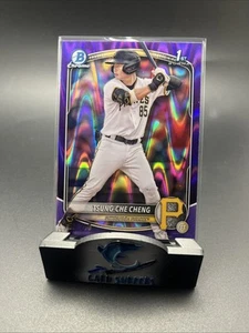 2025 Bowman Chrome Tsung Che Cheng Purple Wave RC /250 - Picture 1 of 2