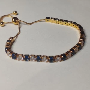 PULSERA TENIS chapada en oro circonita 18k - Imagen 1 de 1