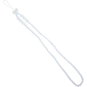 Handyriemen Perlenbesetztes Handy-Schlüsselband Telefon Charme Lanyard - Afbeelding 1 van 12