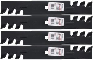 4 Rotary® 6300 Mower Blades for Bad Boy® Bunton® Hustler® Scag® 32" 48" Deck - Picture 1 of 7