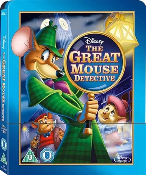 Basil The Great Mouse Detective 1987 Limited Edition Steelbook Kids Bluray - Image 1 of 1