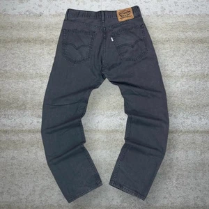 Levis Khakis Pants 505 32x32 Regular Straight Leg Fit Dark Grey - Picture 1 of 6