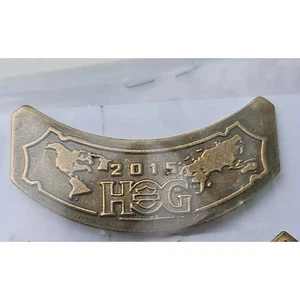 NEW 2015 HOG Harley Davidson Owners Group Pin Rocker COLLECTABLE! - Picture 1 of 2