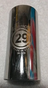 29-329 ARMSTRONG 1/2" DRIVE 29mm 12pt SOCKET MM USA 🇺🇸 - Picture 1 of 3