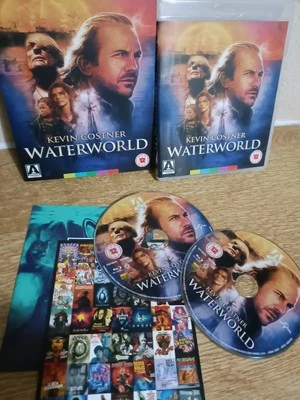 WATER WORLD (1995) Apocalyptic Action movie Kevin Costner (Blu-ray) Region B  - Image 1 of 4