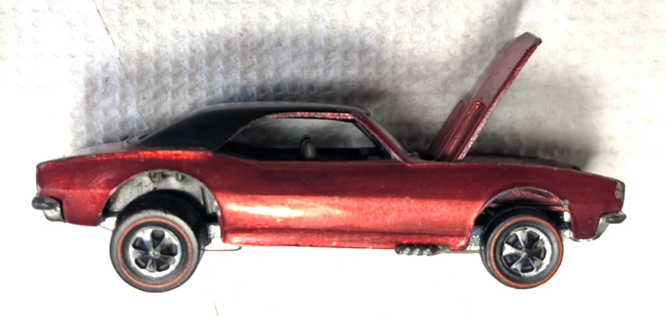 Exc. Custom Camaro Rose / Dark Interior,  Hot Wheels Mattel Vintage Redline, USA - Image 1 of 4