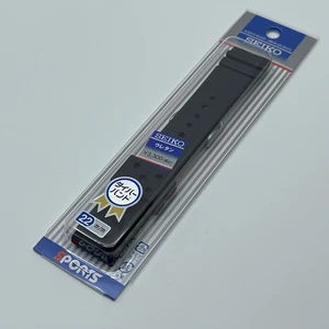 SEIKO Genuine Diver Urethane Band DAL1BP 22mm Genuine Product Men's Color Black - Picture 1 of 5