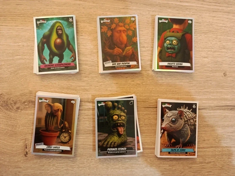 PANINI SET COMPLETO DI TUTTE E 300 FIGURINE SKIFIDOL BRAINROT 2025 - Immagine 1 di 1