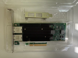NEW Intel X540-T2 ETHERNET 10GB 2-PORT Adapter Network Card High Low Profile - Afbeelding 1 van 2