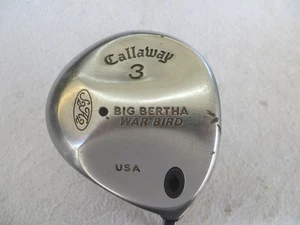 NICE CALLAWAY BIG BERTHA WAR BIRD 15* 3 WOOD RCH STIFF GRAPHITE 43.5" MEN RH - Picture 1 of 7