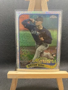 2024 Topps #T89C-95 Bryan Woo 1989 Topps Baseball 35th Anniversary Chrome - Picture 1 of 2
