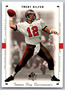 1999 SP Authentic Trent Dilfer Tampa Bay Buccaneers #83 - Picture 1 of 2