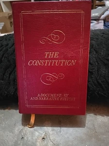 The Constitution A Documentary & Narrative History by Page Smith EASTON PRESS - Imagen 1 de 13