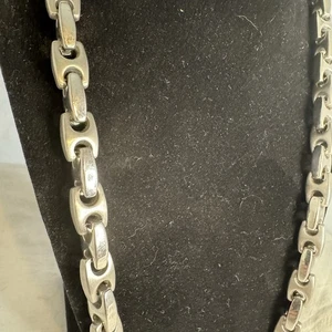Cadena de anclaje de acero inoxidable pesado para hombre 25 pulgadas 169,2 g envío gratuito - Imagen 1 de 9