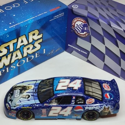Jeff Gordon Pepsi Star Wars Episode 1  Diecast 1:24 Action Racing Stock Car 1999 - Image 1 of 4