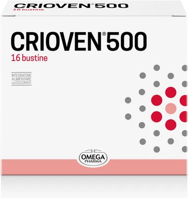 Omega Pharma - Crioven 500, Integratore Alimentare Con Diosmina E Vitamina C, Ut - Immagine 1 di 4
