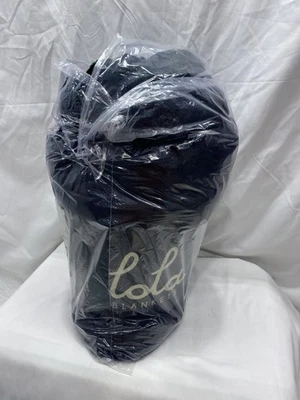 Mantas Lola suaves negras de piel sintética Midnight Marie grandes 60 x 72 pulgadas poli/spandex Foto 1 de 4