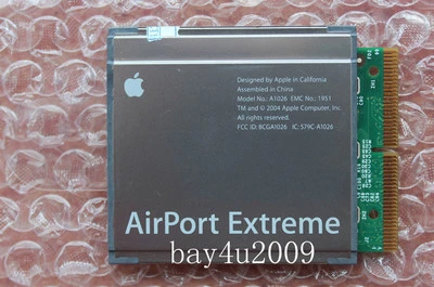 Genuine G4 AirPort Extreme Card A1026 for Powerbook iBook eMac iMac WIFI 802.11G - Image 1 of 2